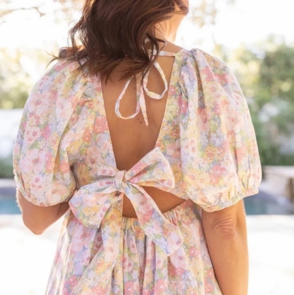 Joe Fresh Floral Pastel Dress - Picture 2 of 14